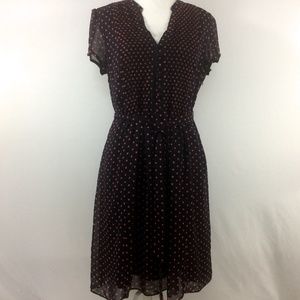 MSK polka dot dress